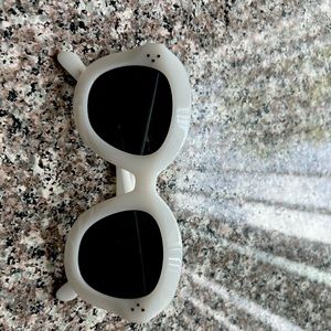 Celine white sunnies